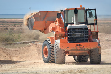 Obraz premium Excavator