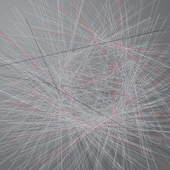 Smart contrast geometric background