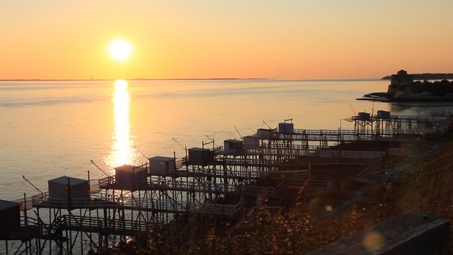 Carrelets Talmont sur Gironde