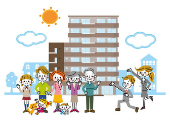 マンション　不動産　三世代