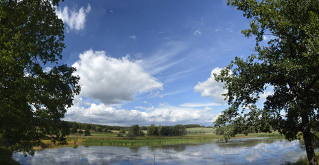 Fototapeta premium summer landscape