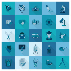 School and Education Icons