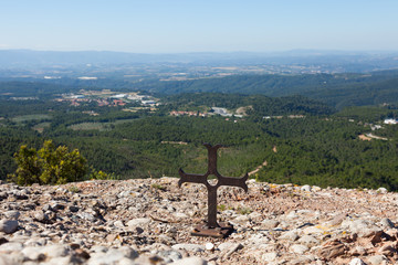 Mountain ranges  of Montserrat