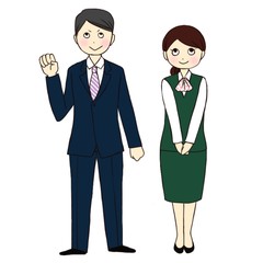 サラリーマン、OL
