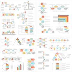 Different elements for infographics