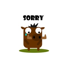Cute Animal Expression Vector Template