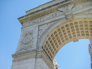 Fototapeta na wymiar Washington Square Park Arch