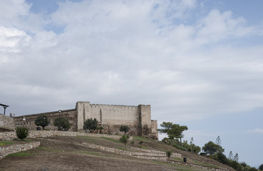 Fototapeta na wymiar Antiguo castillo del municipio de Fuengirola en la provincia de Málaga, Andalucía