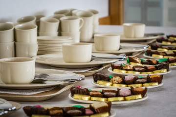 Anniversary event reception table