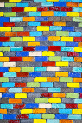 Colorful brick