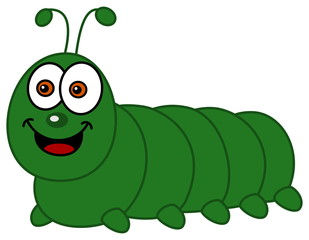 smiling caterpillar