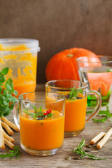 Pumpkin soup,