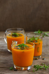Pumpkin soup,