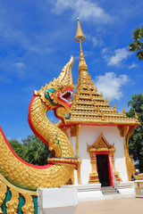 Fototapeta premium Wat Nong Wang ,thai temple at Khon kaen provine in thailand