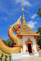 Wat Nong Wang ,thai temple at Khon kaen provine in thailand