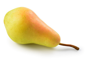 Pear isolated on a white background.With clipping path.