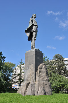The monument to Maxim Gorky
(Alexey Maximovich Peshkov 1868-1936 years) in the city of Nizhny Novgorod, Russian Federation
