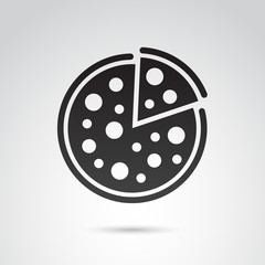 Pizza VECTOR icon.