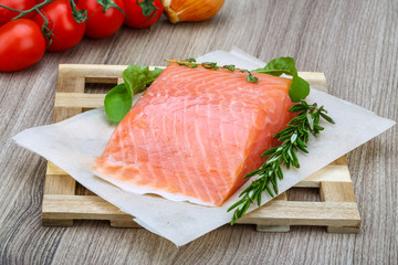 Salted salmon