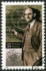 USA - 2001: shows of Enrico Fermi (1901-1954), Italian physicist