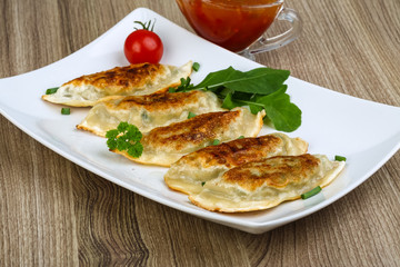Japan traditional cuisine - Gyoza
