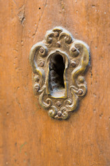 Old door - lock