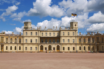 Fototapeta na wymiar The Gatchina palace. St.-Petersburg, Russia.