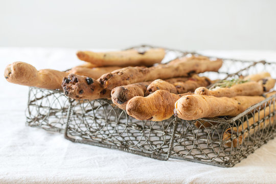 Grissini breadsticks
