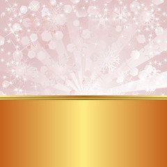 golden and pink abstract background