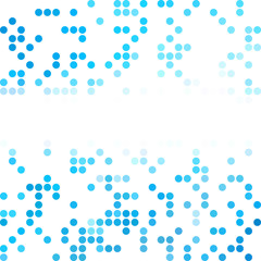 Blue Random Dots Background, Creative Design Templates