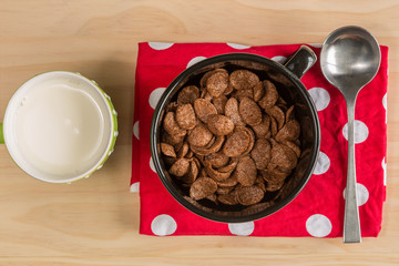 Breakfast Chocolate Cornflakes Cereal