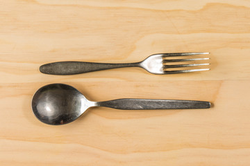 fork and spoon