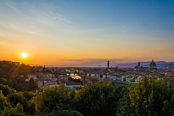Fototapeta na wymiar Firenze, Toscana - La capitale del Rinascimento