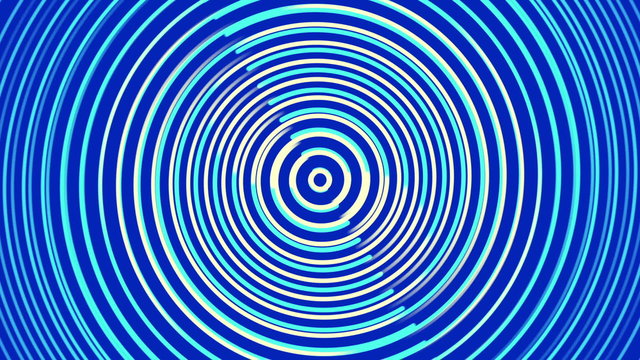 blue abstract background, rotating spiral, loop
