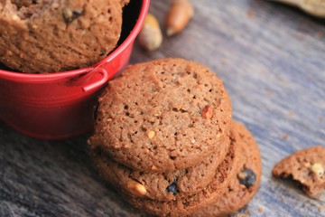 Tasty chocolate chip cookies