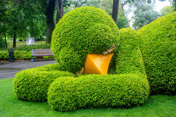 Poussin géant endormi © Alexine
