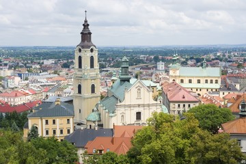 Fototapeta na wymiar Panoramic view of Przemysl