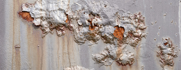 Alter rostiger Metallhintergrund