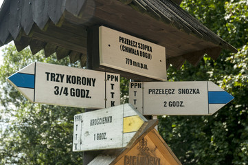 Górski drogowskaz © Grzegorz Polak