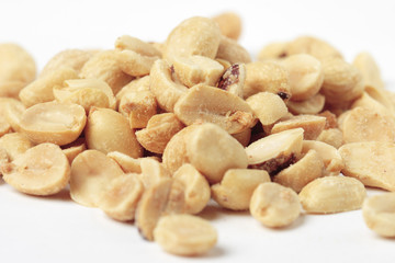 A Pile of Salted Peanuts
