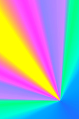 Colored stripes on a dark background