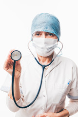 Doctor with stethoscope