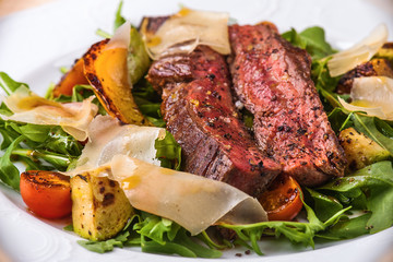 Fillet Steak with Vegetables
