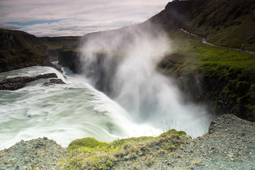 Fototapeta premium Gullfoss Waterfall, Iceland