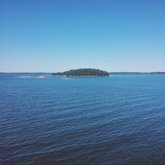 Small island in the archipelago