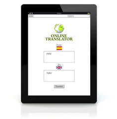 tablet pc online translation