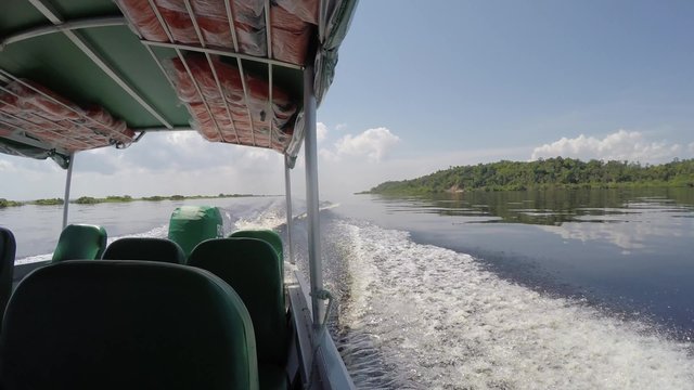 Travel in Rio Negro, Manaus, Brazil