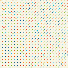 Vector Abstract retro seamless with circle