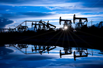 Oil pumps.