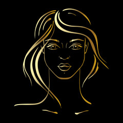 Beautiful Woman Portrait. 